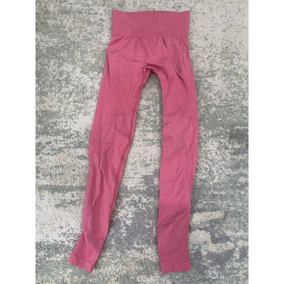LOT (3) Lazuli Label Size XS Countour Scrunch Leggings Purple Pink Compression - Picture 11 of 14
